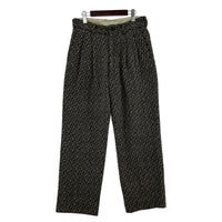 その他ボトムス YOKE WOOL NEP TWEED 2PLEATED WIDE TROUSERS 2 グレー 2 グレー