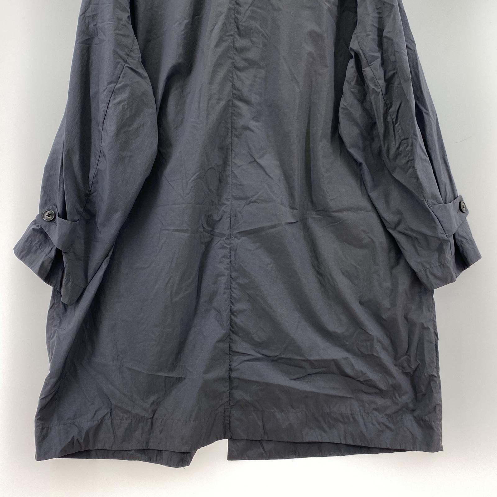 その他アウター UNIQLO +J ナイロン オーバーサイズステンカラーコート グレー (S) S グレー