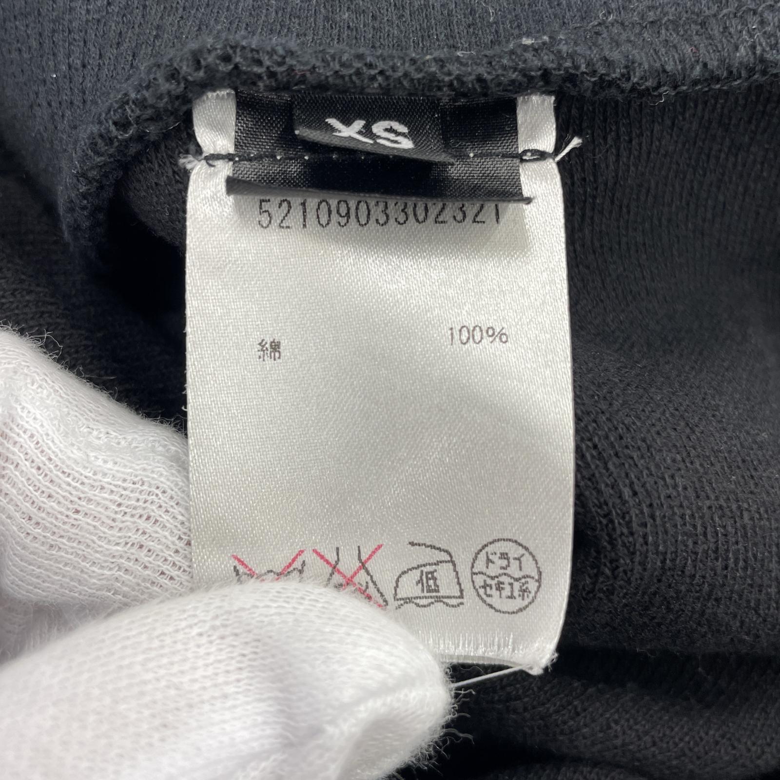 その他トップス LONG JOURNEY NASH SWEATER パッチワークリメイクスウェット XS 黒 SS ブラック