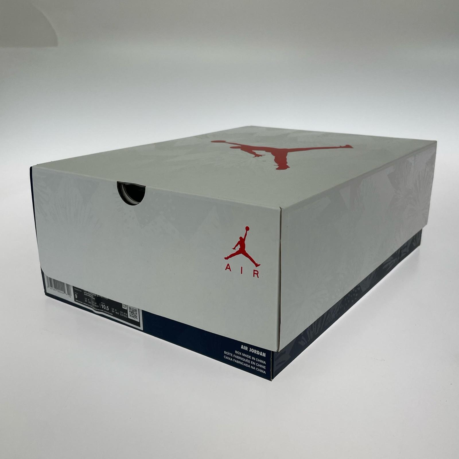 その他靴 NIKE Air Jordan 6 Retro (27cm)White and Midnight Navy 27cm (US9 UK8 1/2 EU44)