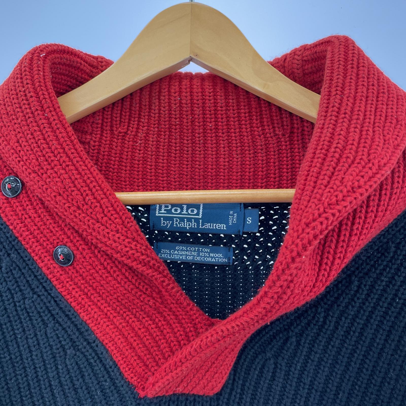 その他トップス POLO RALPH LAUREN ショールカラー エルボ S