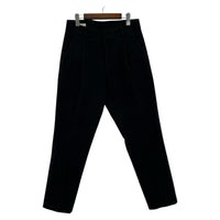 その他ボトムス DRIES VAN NOTEN 19AW ウール2タックスラ ブラック