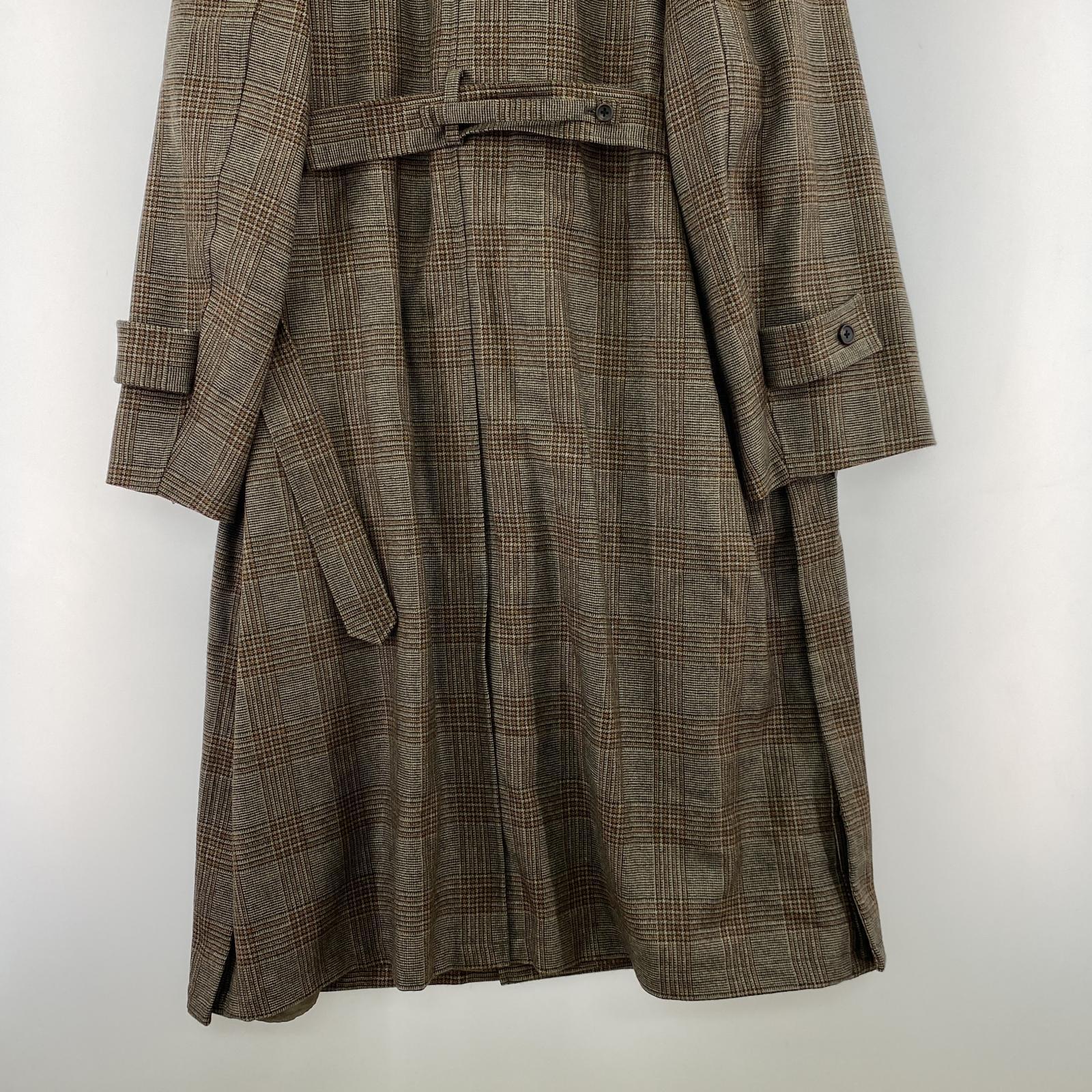 その他アウター stein 21AW OVERSIZED OVERLAPPED TRENCH COAT M ブラウン