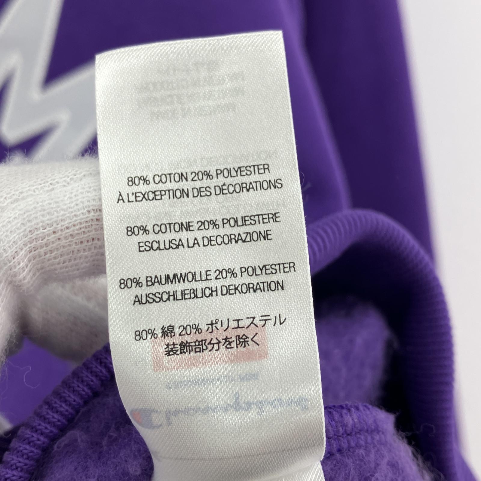 その他トップス Supreme 24SS Champion Zip Up H L パープル