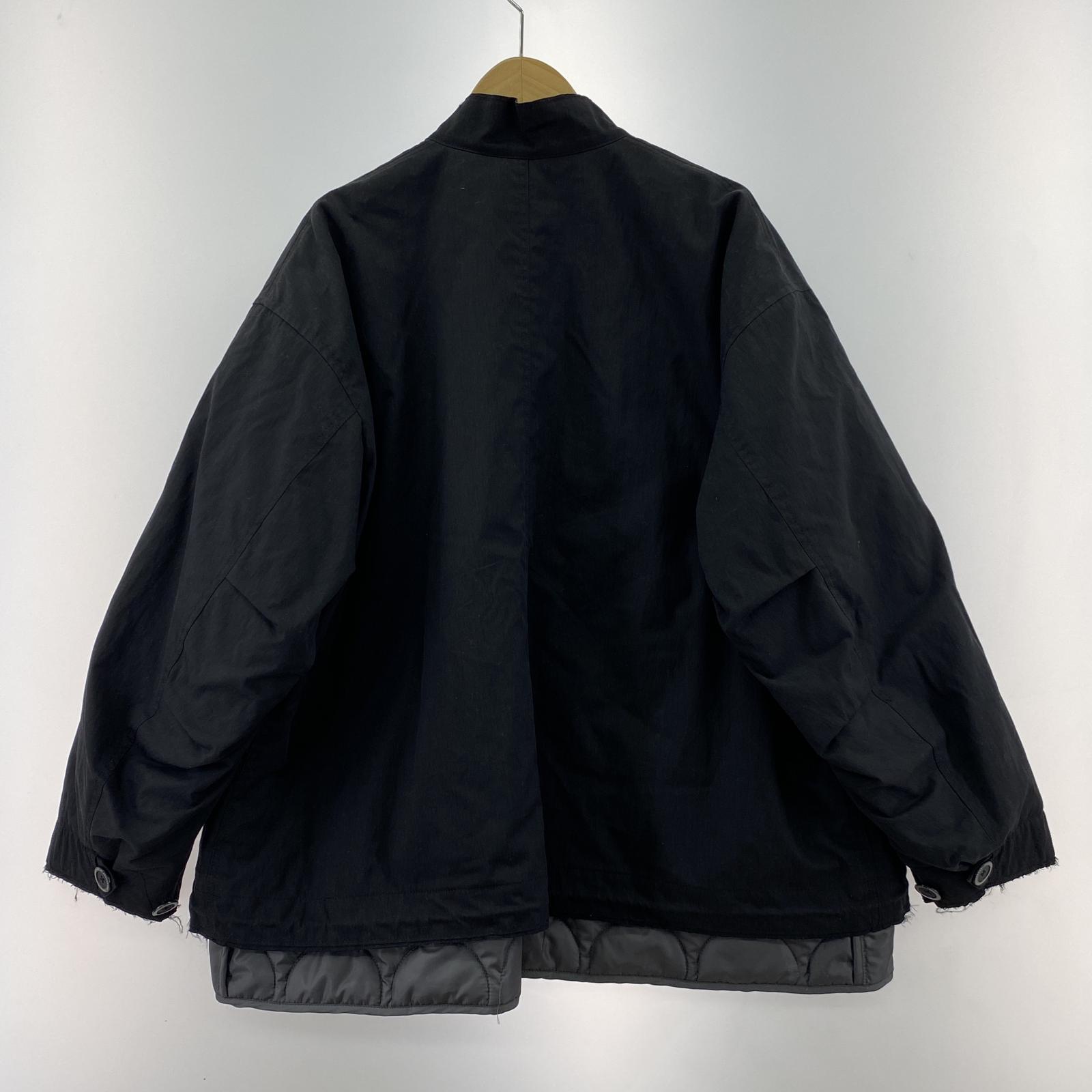 ブルゾン FACCIES EX.M-65 BLOUSON F23W03013 黒 (F) フリー ブラック