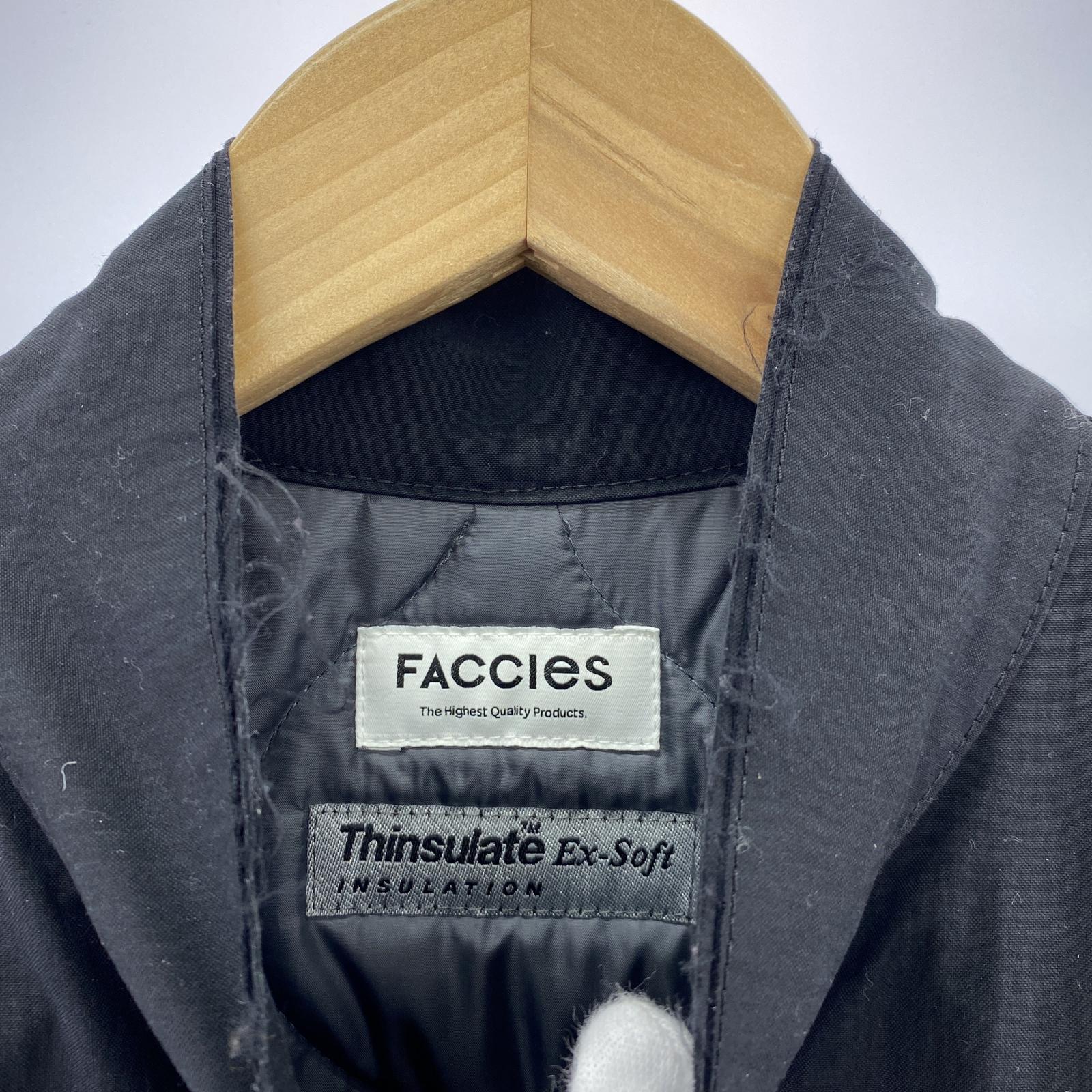 ブルゾン FACCIES EX.M-65 BLOUSON F23W03013 黒 (F) フリー ブラック