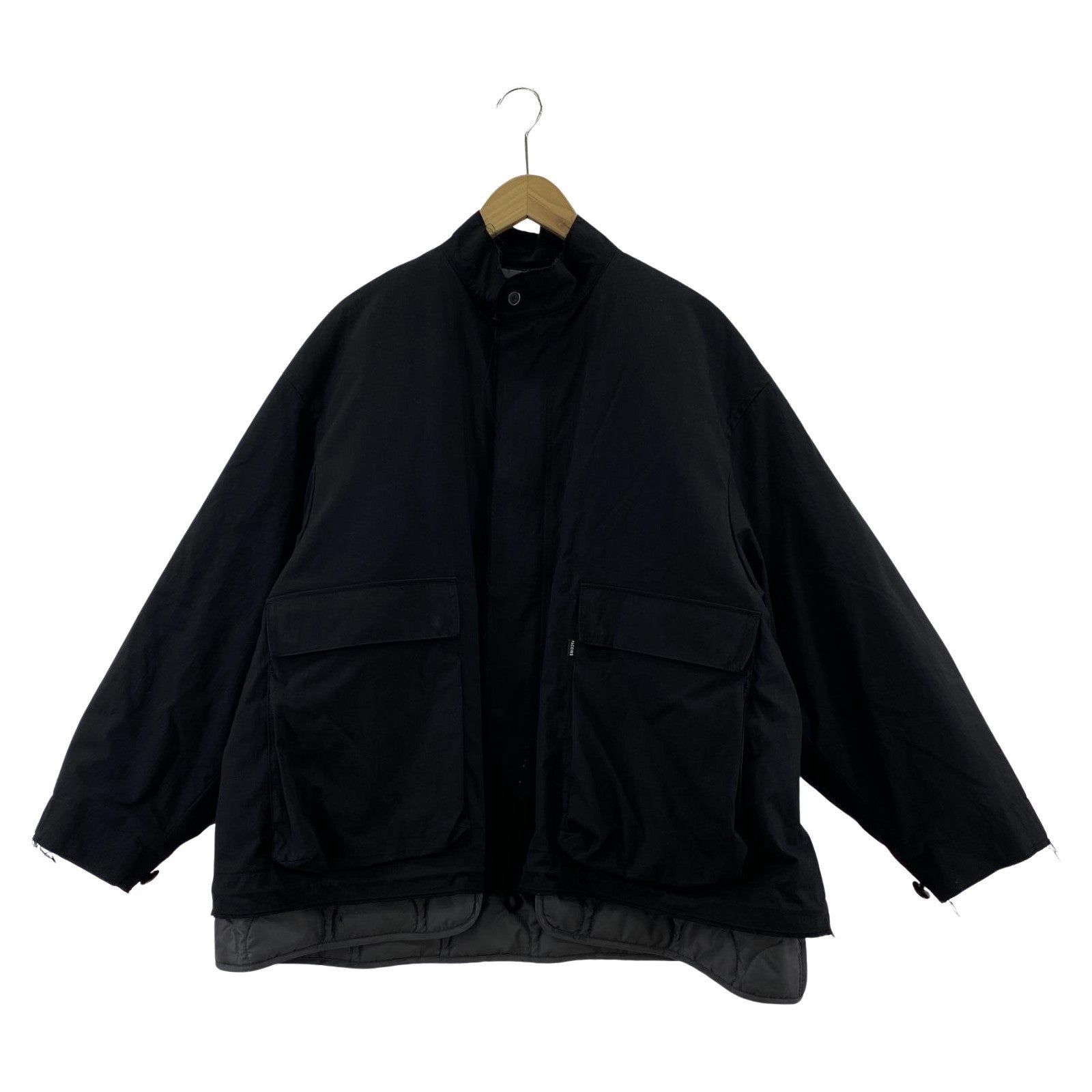 ブルゾン FACCIES EX.M-65 BLOUSON F23W03013 黒 (F) フリー ブラック