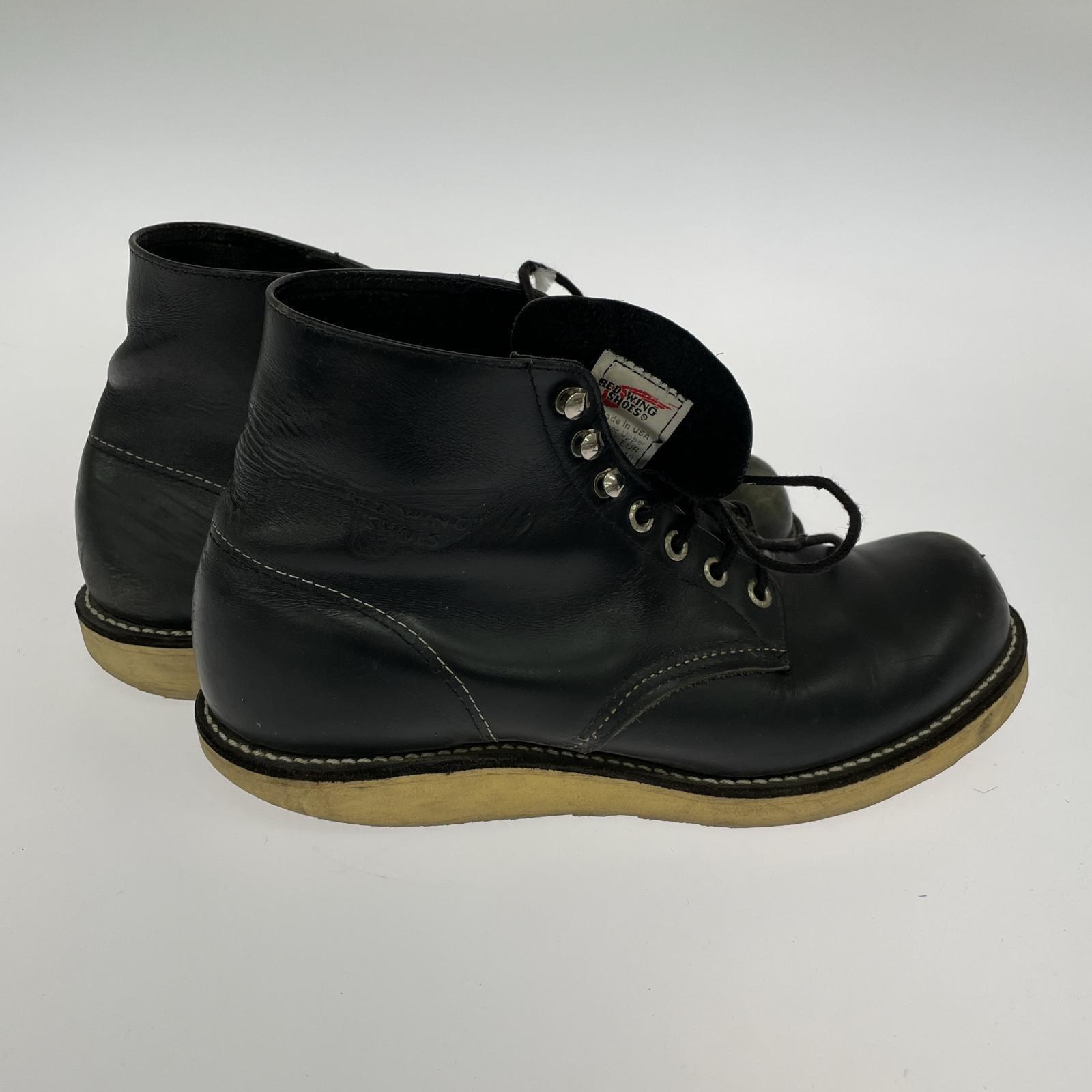 ブーツ RED WING 8165 CLASSIC ROUND BOOTS 黒 (40) ブラック