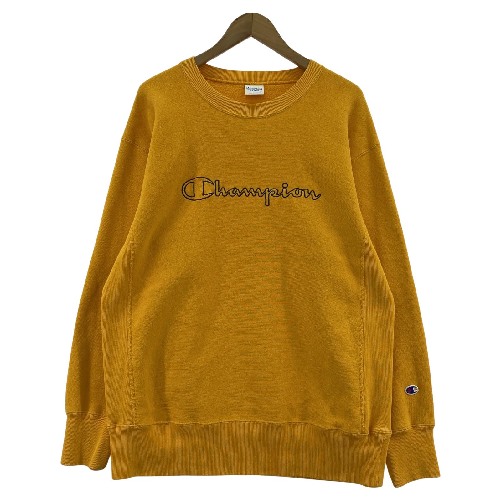 その他トップス Champion REVERSE WEAVE (XL) イエロー イエロー