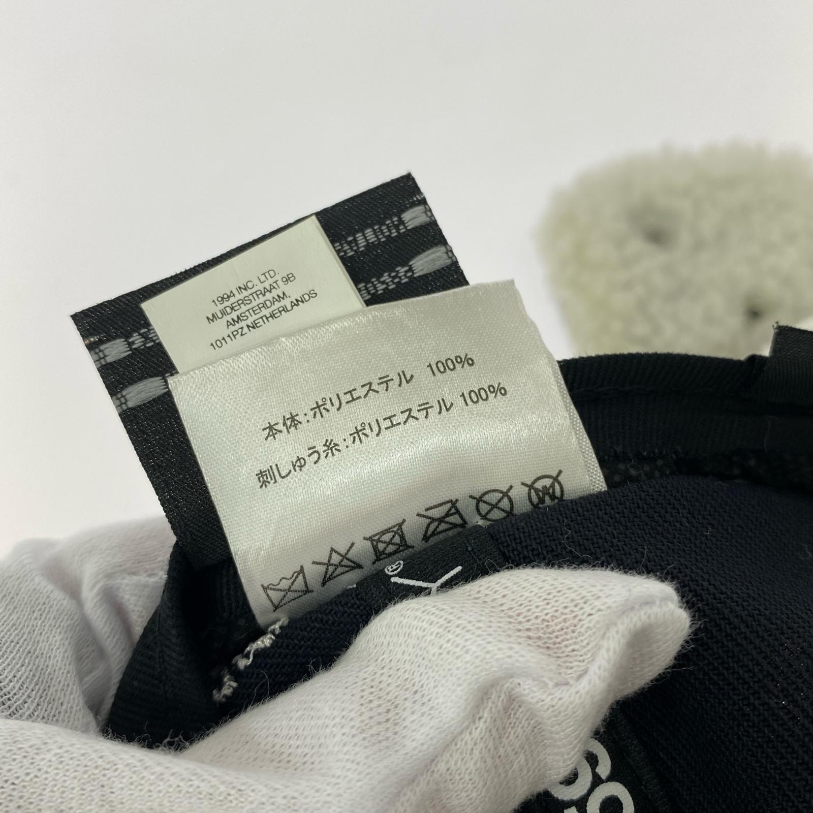 キャップ Earflap Box Logo Cap 紺