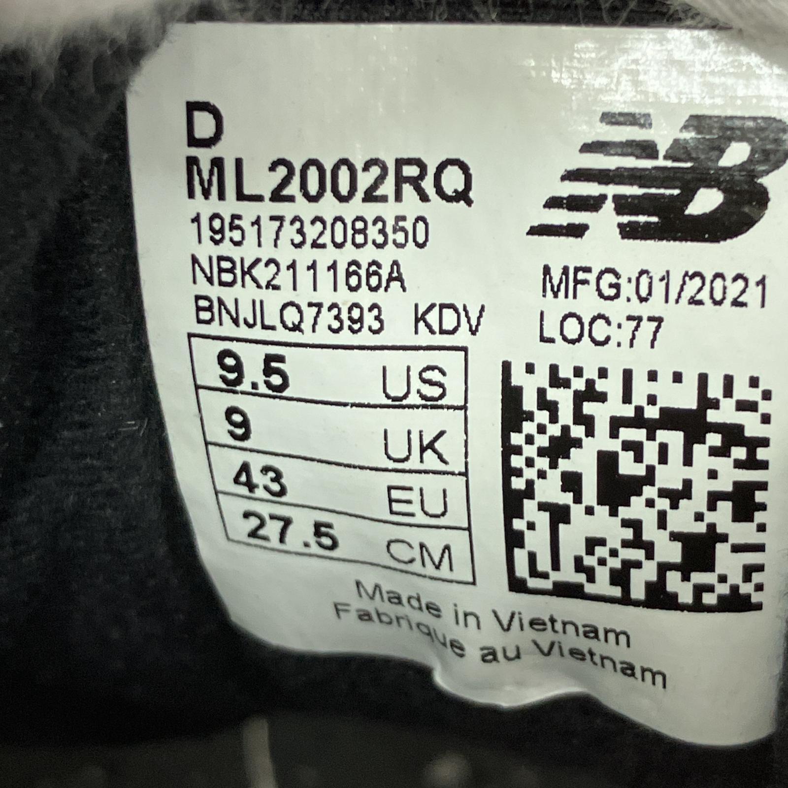 スニーカー NEW BALANCE ML2002RQ (27.5cm) 27.5cm (US9 1/2 UK9 EU45)
