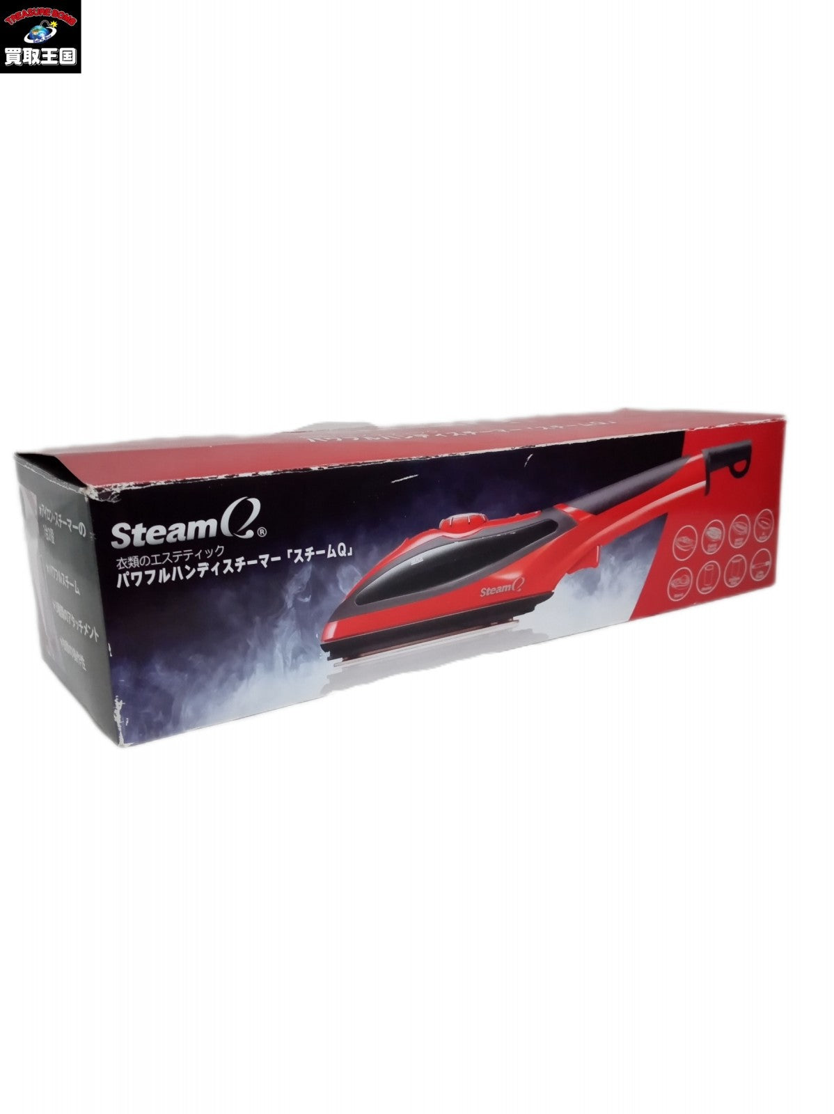 スチームQ ハンディスチーマー スチームアイロン 0000 掃除機