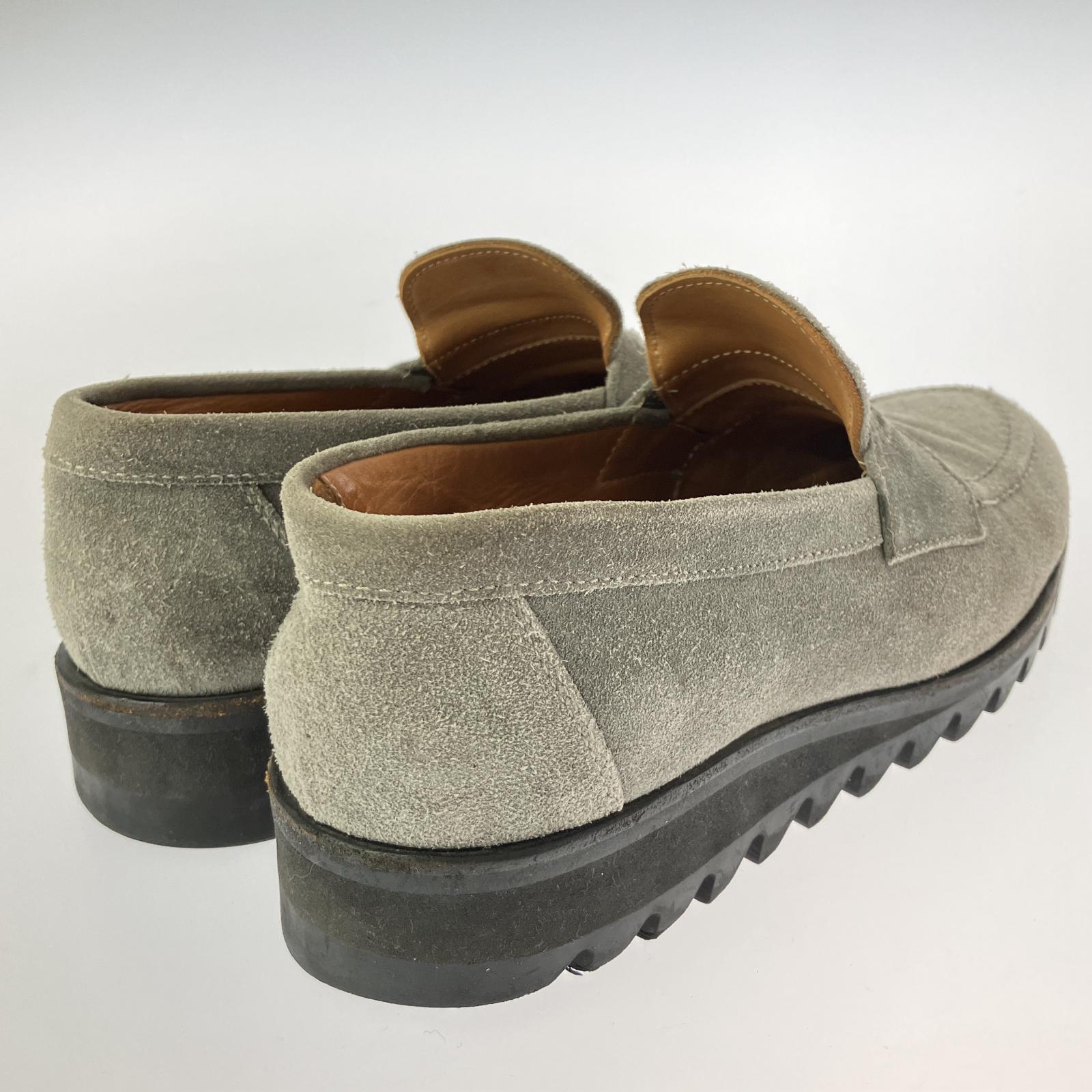 スニーカー COOTIE Raza Loafer ビブラムソール スエードローファーグレー グレー