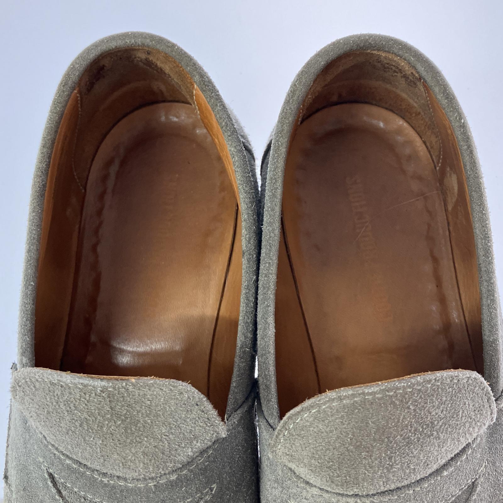 スニーカー COOTIE Raza Loafer ビブラムソール スエードローファーグレー グレー
