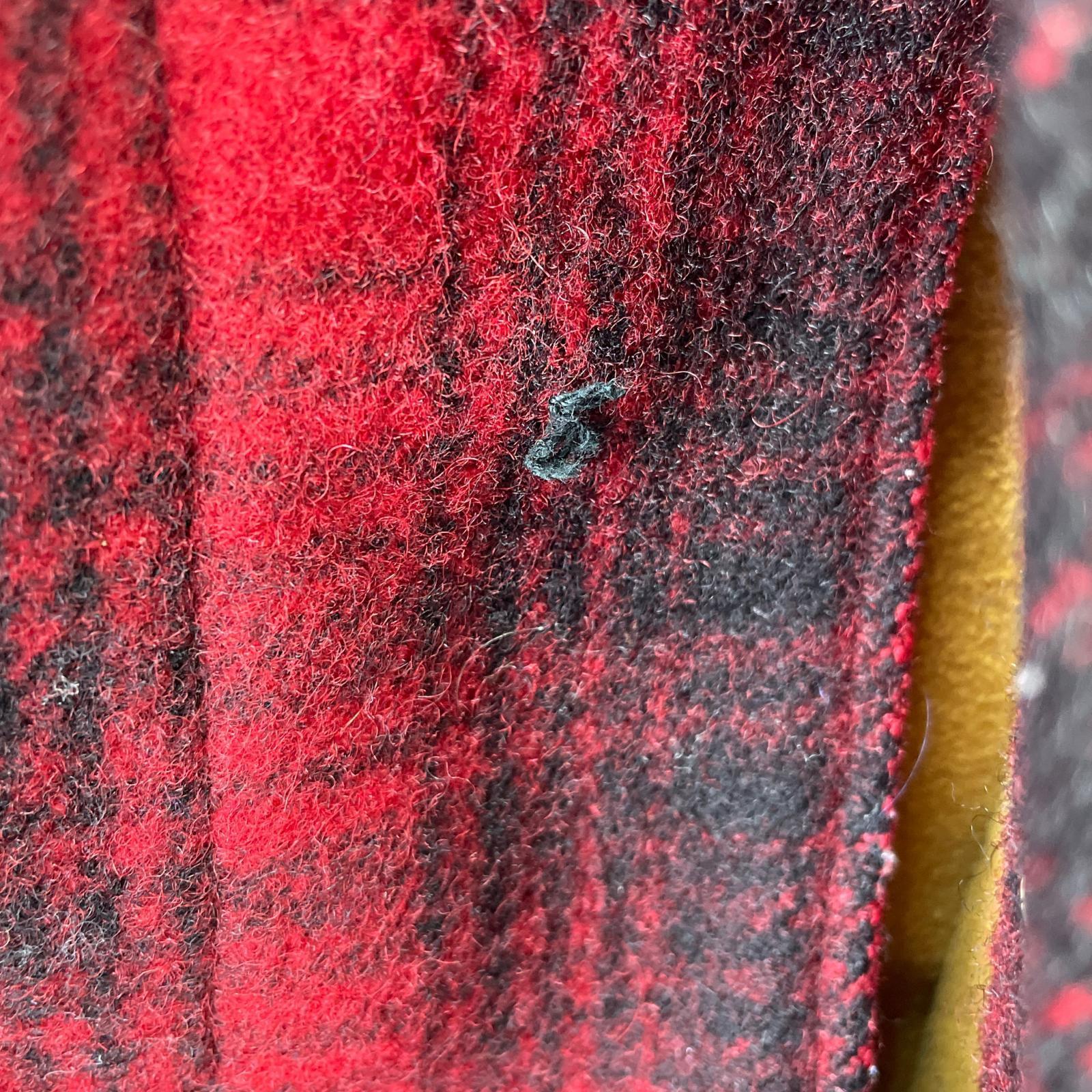 その他アウター 50s woolrich wool mackinaw 赤 4