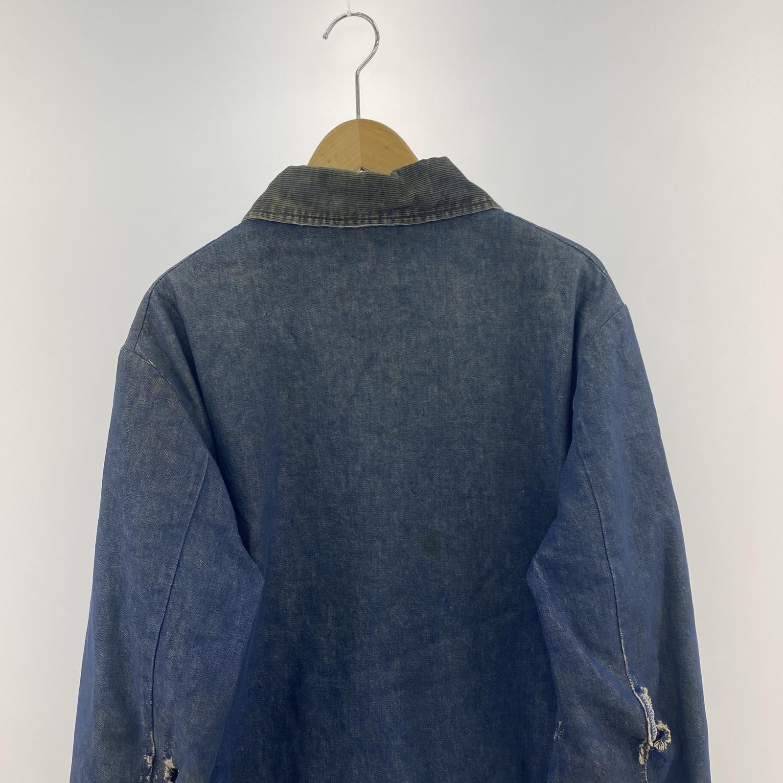 その他アウター STORE BRAND 70s~ デニムカバーオール ブランケットライナー ブルー