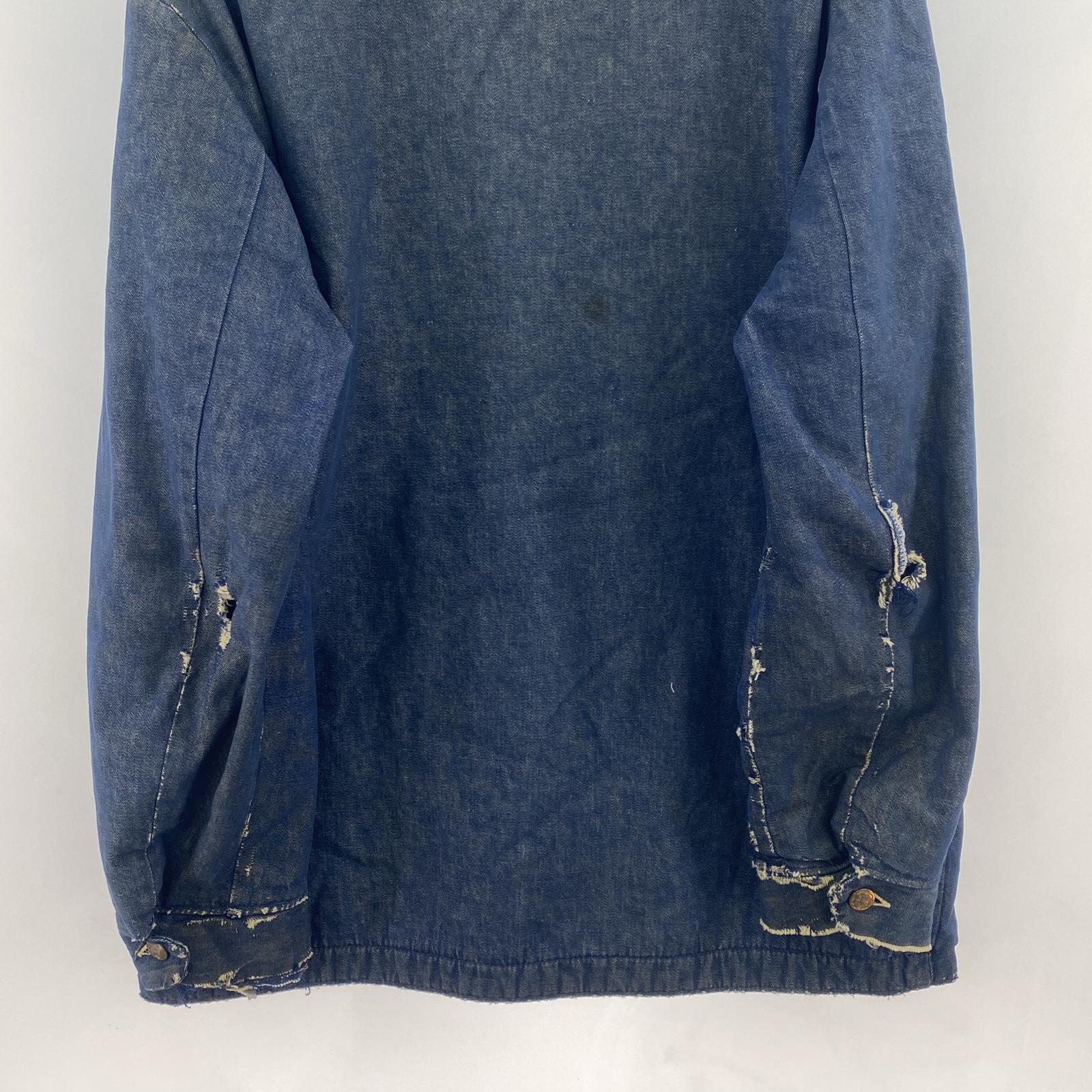 その他アウター STORE BRAND 70s~ デニムカバーオール ブランケットライナー ブルー