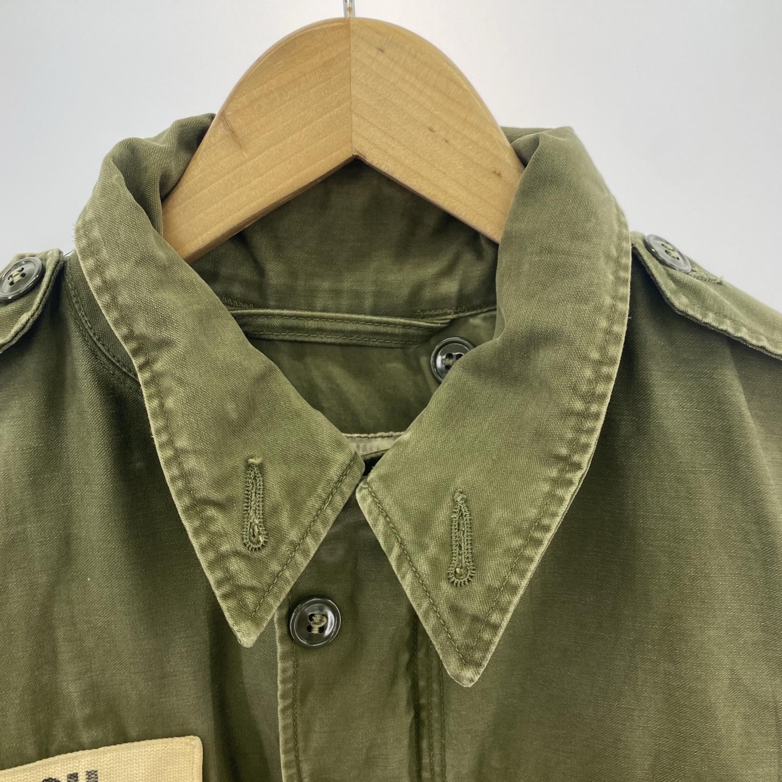 ジャケット U.S.ARMY 70s M-65 フィールドジャケット アルミジップ R-S S グリーン