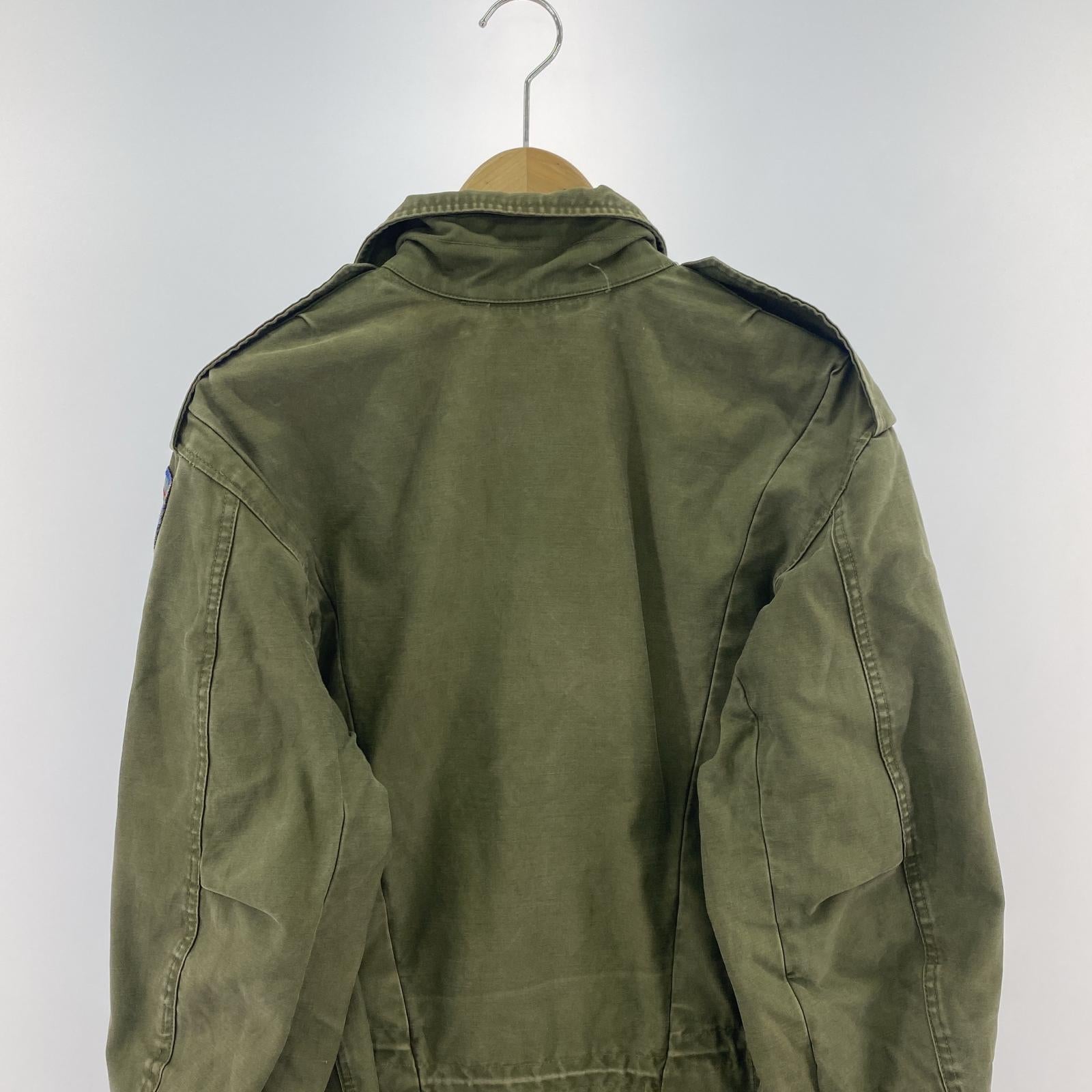 ジャケット U.S.ARMY 70s M-65 フィールドジャケット アルミジップ R-S S グリーン
