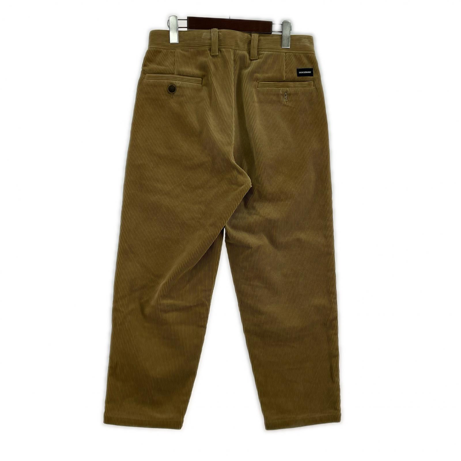その他ボトムス DESCENDANT DC-3 コーデュロイトラウザーズ BEG (31) 1 ベージュ
