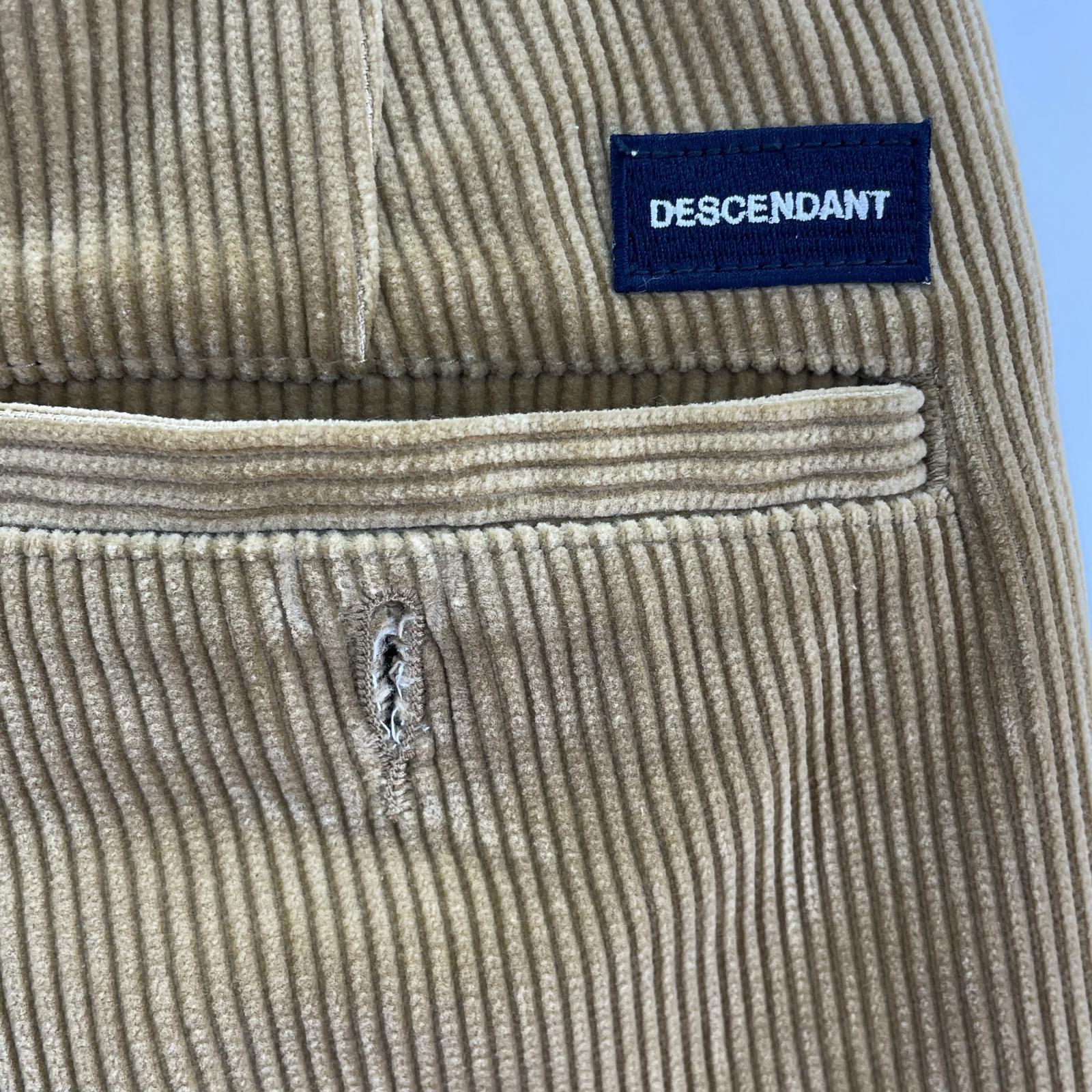 その他ボトムス DESCENDANT DC-3 コーデュロイトラウザーズ BEG (31) 1 ベージュ