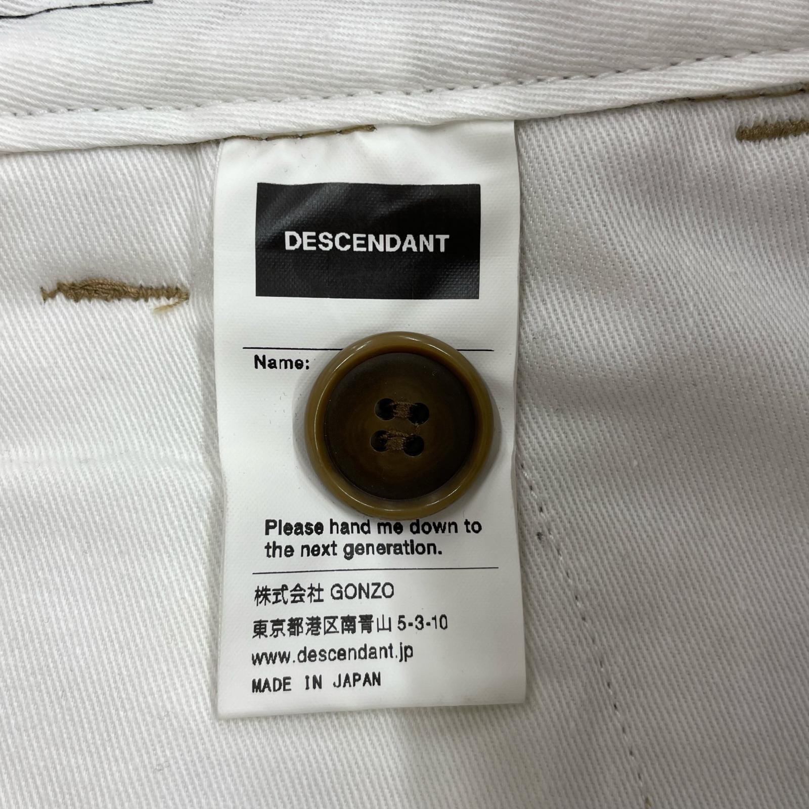 その他ボトムス DESCENDANT DC-3 コーデュロイトラウザーズ BEG (31) 1 ベージュ