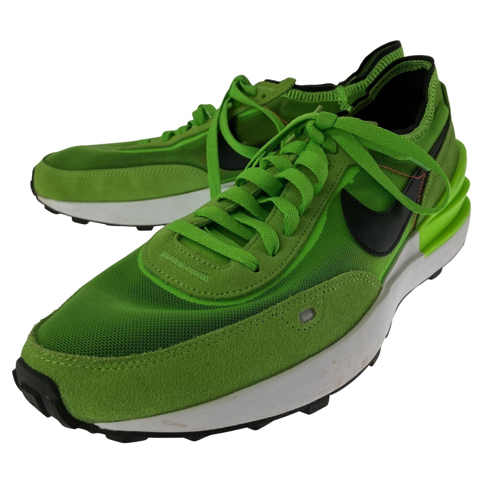 スニーカー Nike Waffle One Electric Green (28.5cm) 28.5cm (US10 1/2 UK10 EU47) グリーン