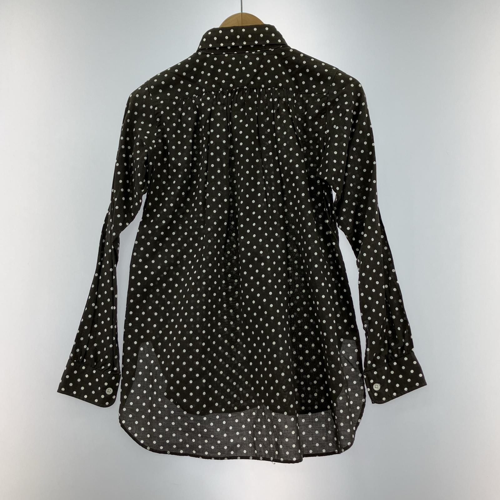 長袖シャツ Needles L/S 水玉 シャツ S 1 ブラウン