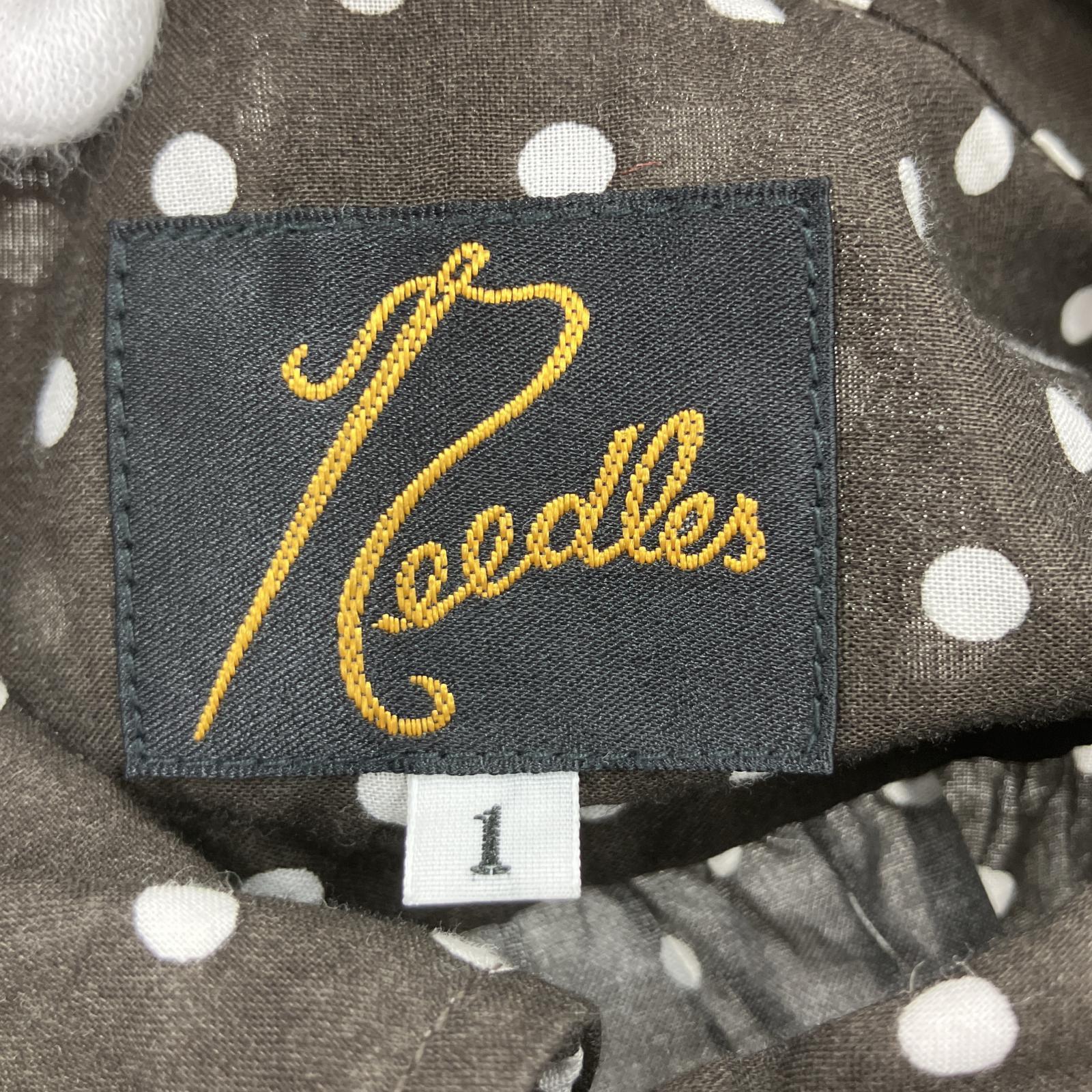 長袖シャツ Needles L/S 水玉 シャツ S 1 ブラウン
