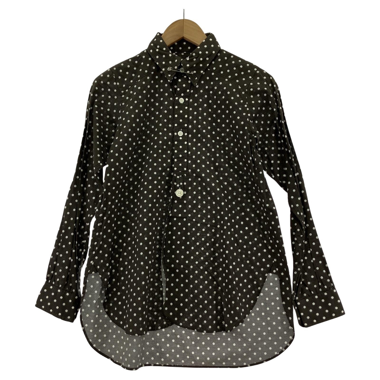 長袖シャツ Needles L/S 水玉 シャツ S 1 ブラウン