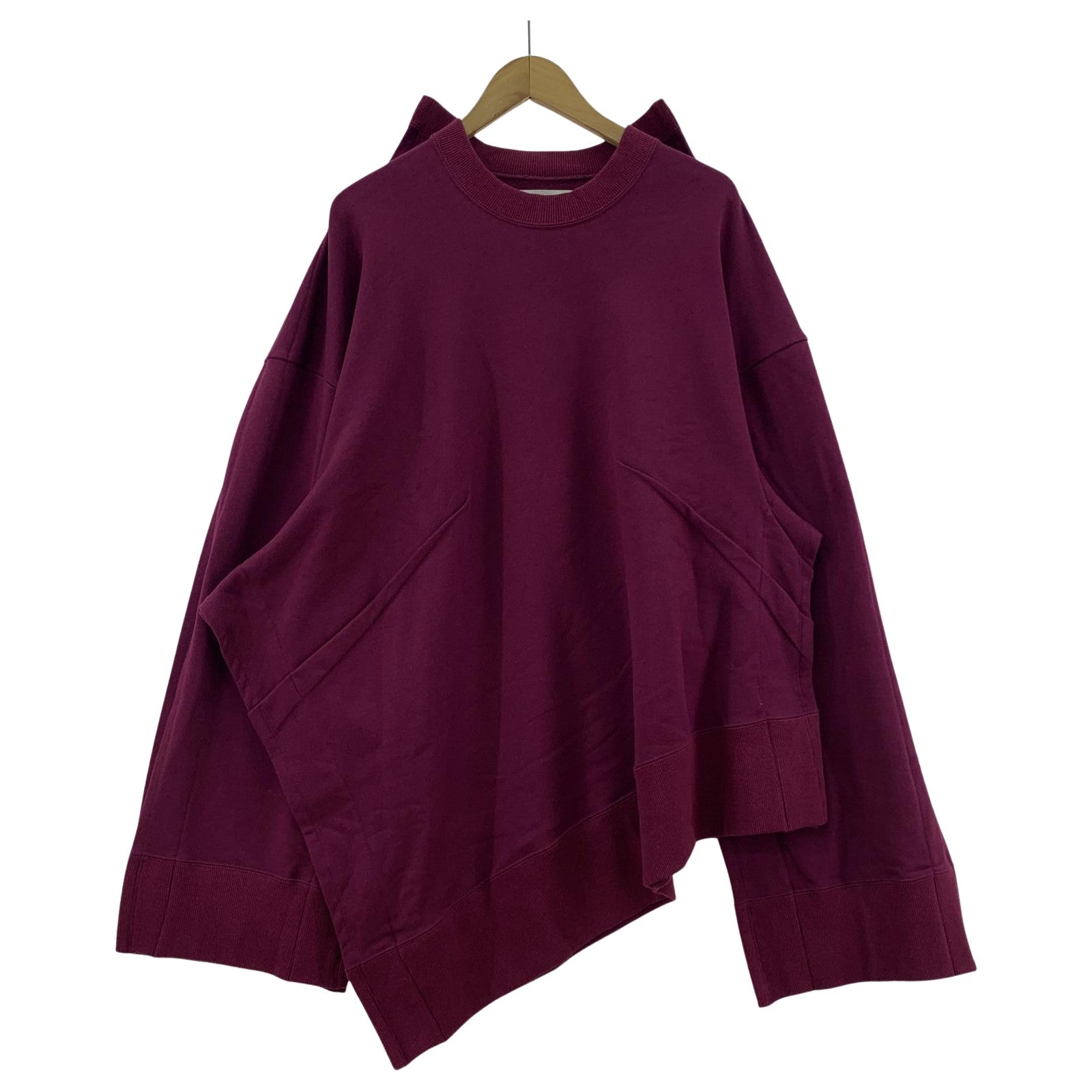 その他トップス BASEMARK 23AW Asymmetry Sweats M パープル