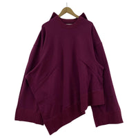その他トップス BASEMARK 23AW Asymmetry Sweats M パープル