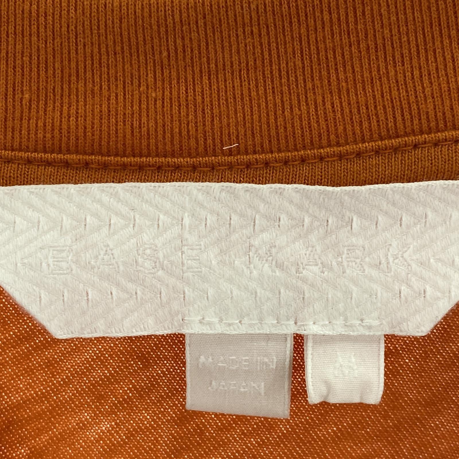 その他トップス BASEMARK×Simeon Farrar アシンメトリービッグTee M オレンジ 22BF15 M ブラウン