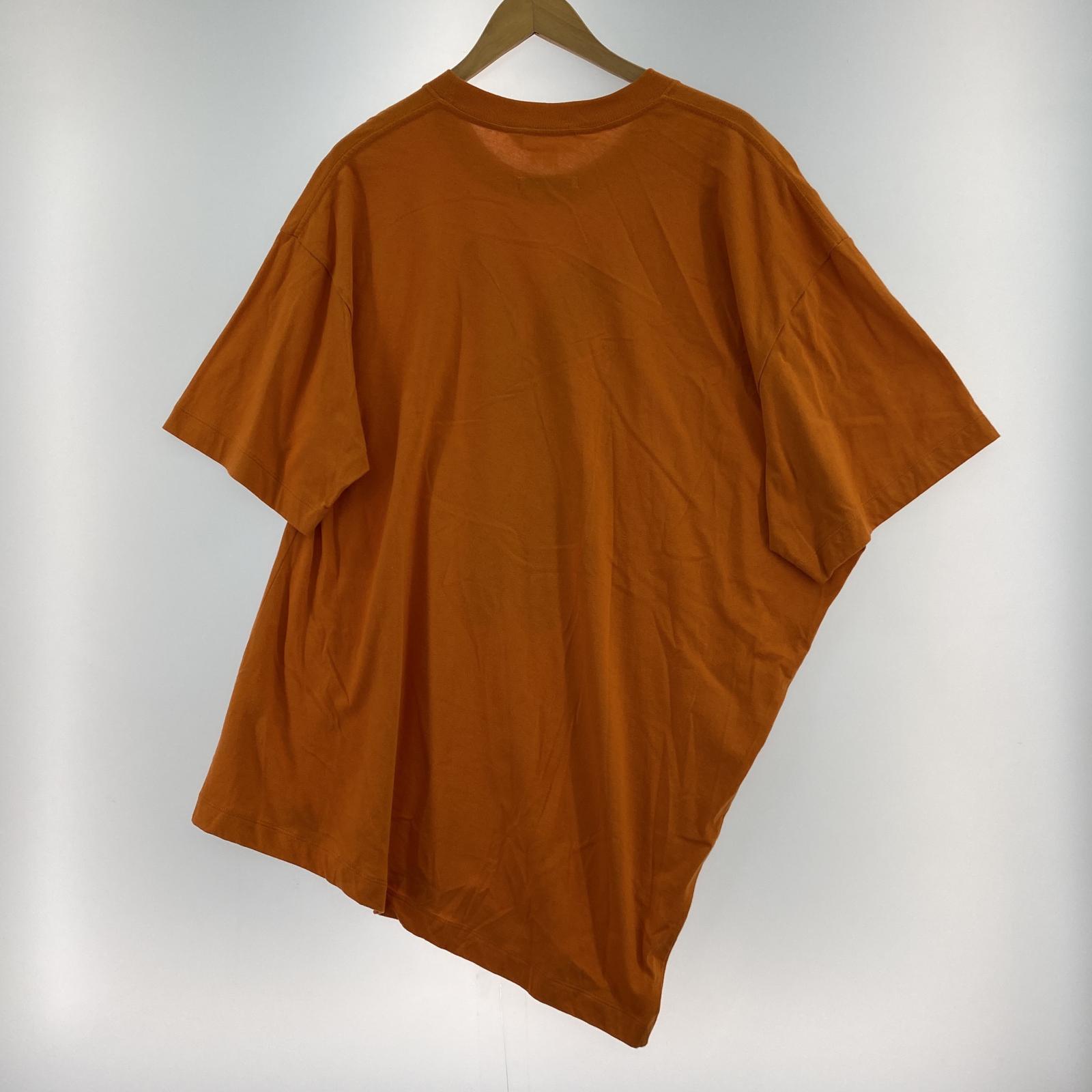 その他トップス BASEMARK×Simeon Farrar アシンメトリービッグTee M オレンジ 22BF15 M ブラウン