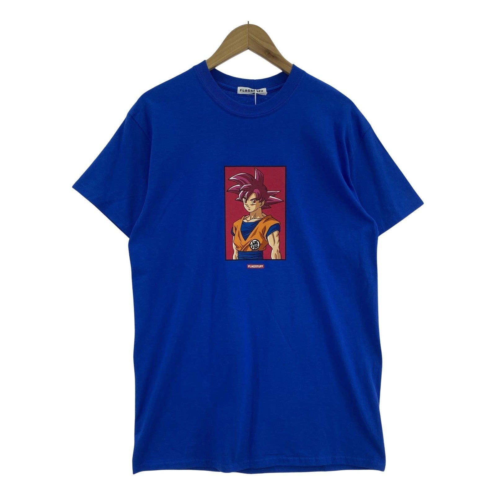 その他トップス FLAGSTUFF ドラゴンボール 悟空 プリントTee M 青 M