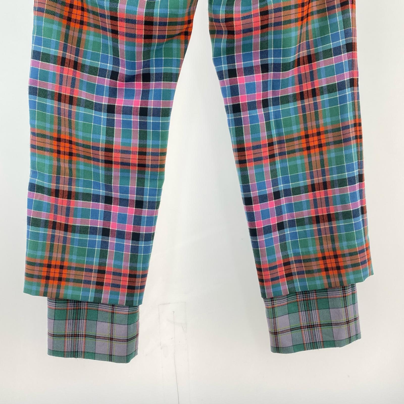 その他ボトムス COMME des GARCONS HOMME PLUS Double-Layer Check Pants (M) M マルチカラー