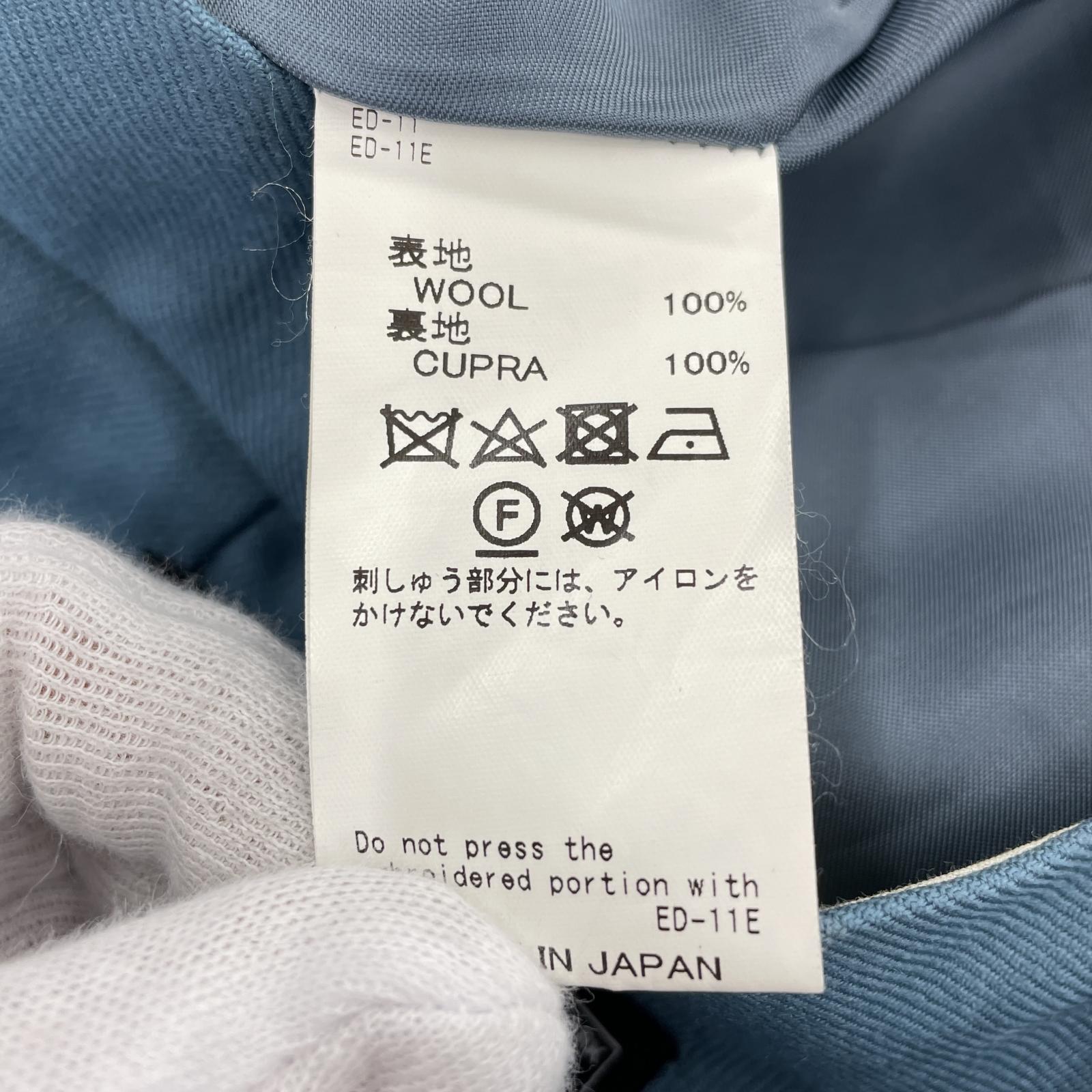 その他ボトムス DAIRIKU 20AW Deck Detail wool slacks (L) L ブルー