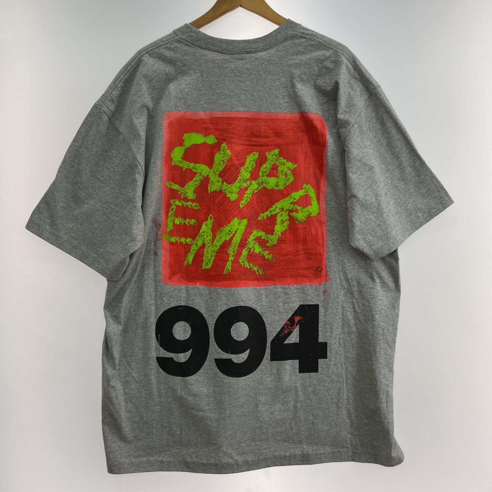 その他トップス SUPREME 24ss paint tee XL グレー グレー