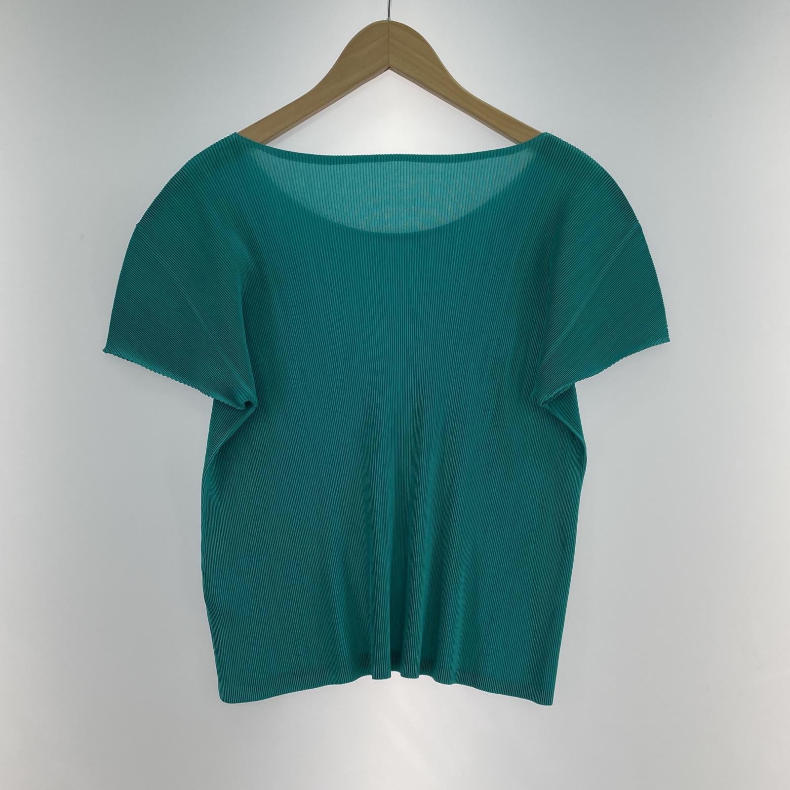 その他トップス PLEATS PLEASET SSTEE グリーン