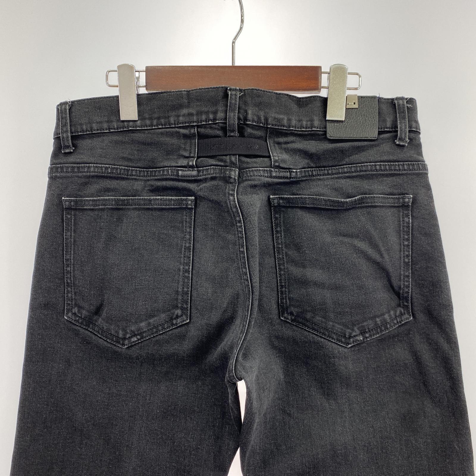 その他ボトムス 1017 ALYX 9SM ストレートデニムパンツ ブラック (32) ブラック