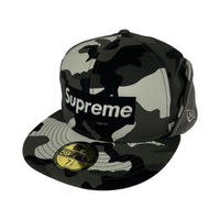 キャップ WINDSTOPPER Earflap Box Logo カモフラ グレー