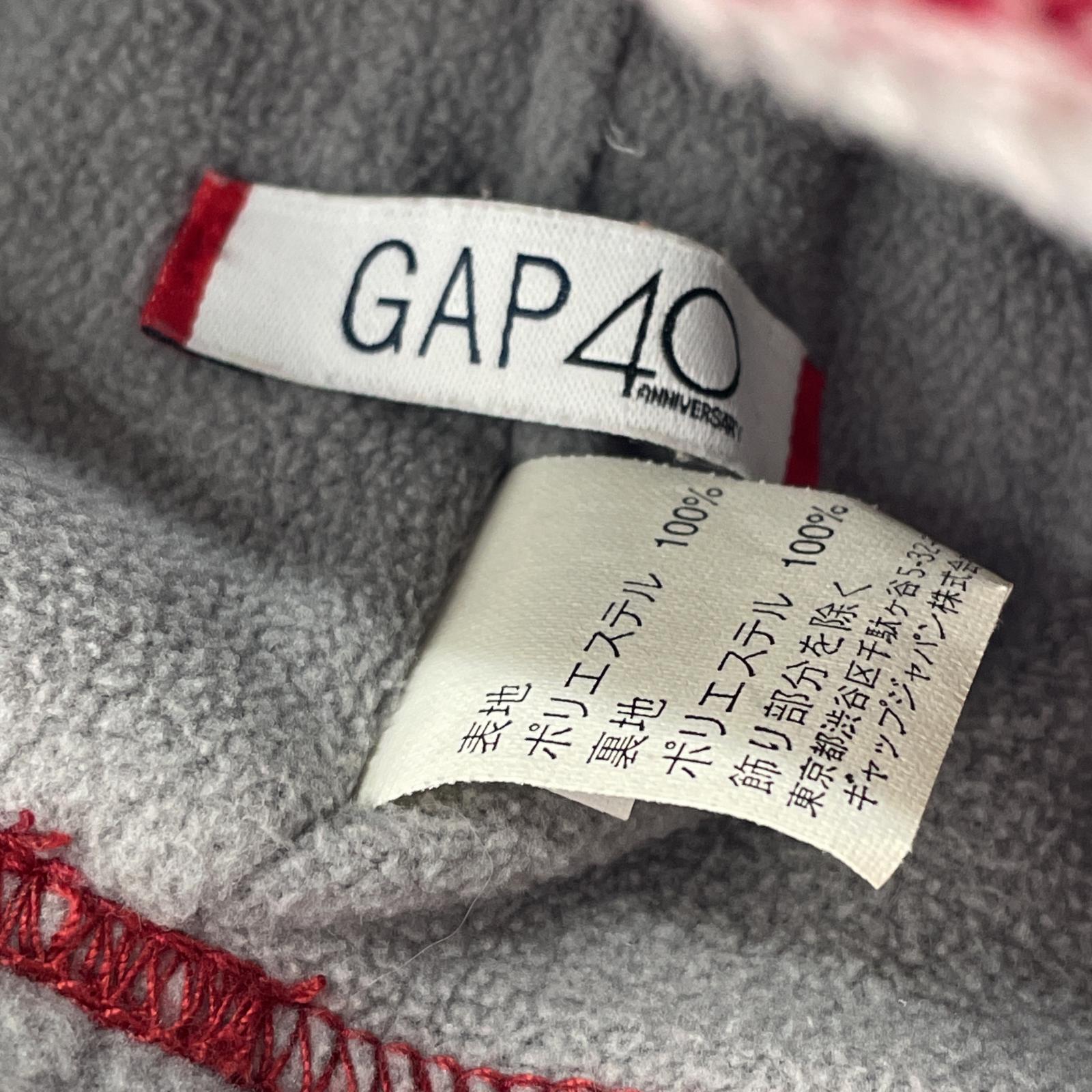 その他帽子 GAP 40周年 ボンボンビーニー レッド
