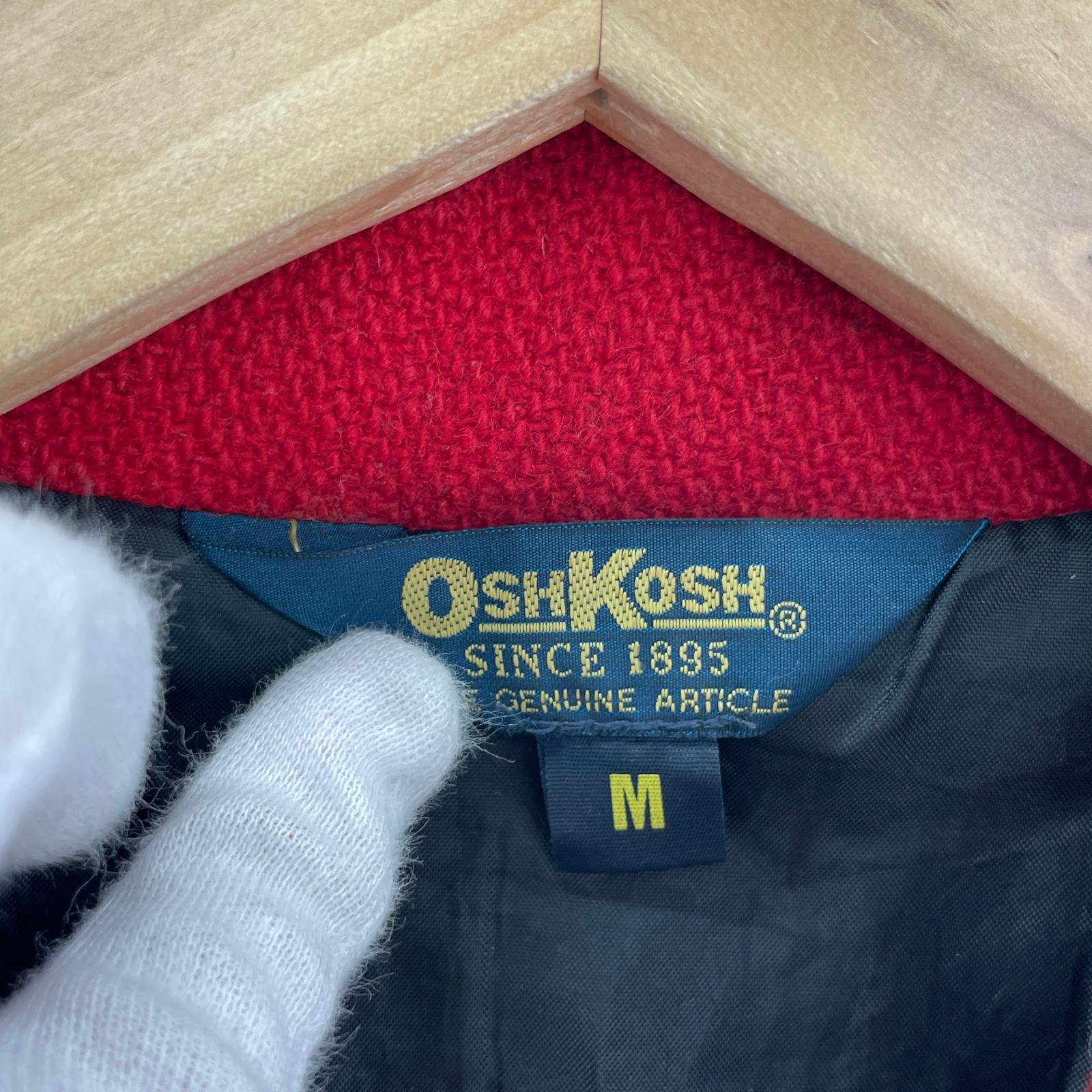 その他アウター OSH KOSH 90s ウール混ジャケット M レッド M レッド