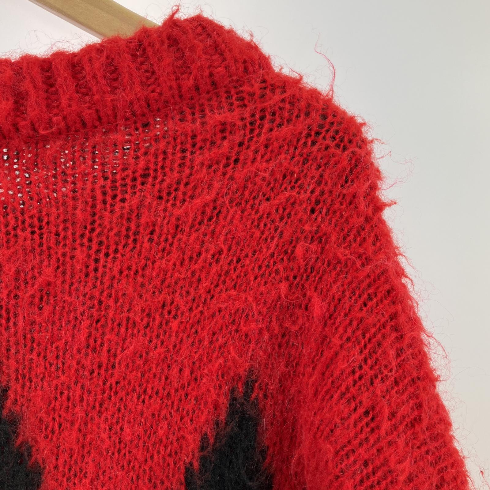 その他トップス TENDERLOIN L/S T-MOHAIR CREW ニット RED (S) S