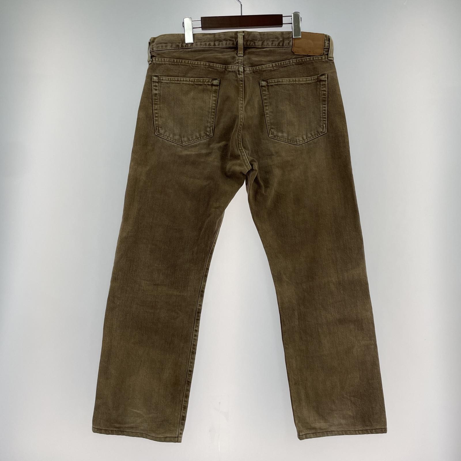 その他ボトムス DOMINGO/40-123A/ブラウンデニムパンツ