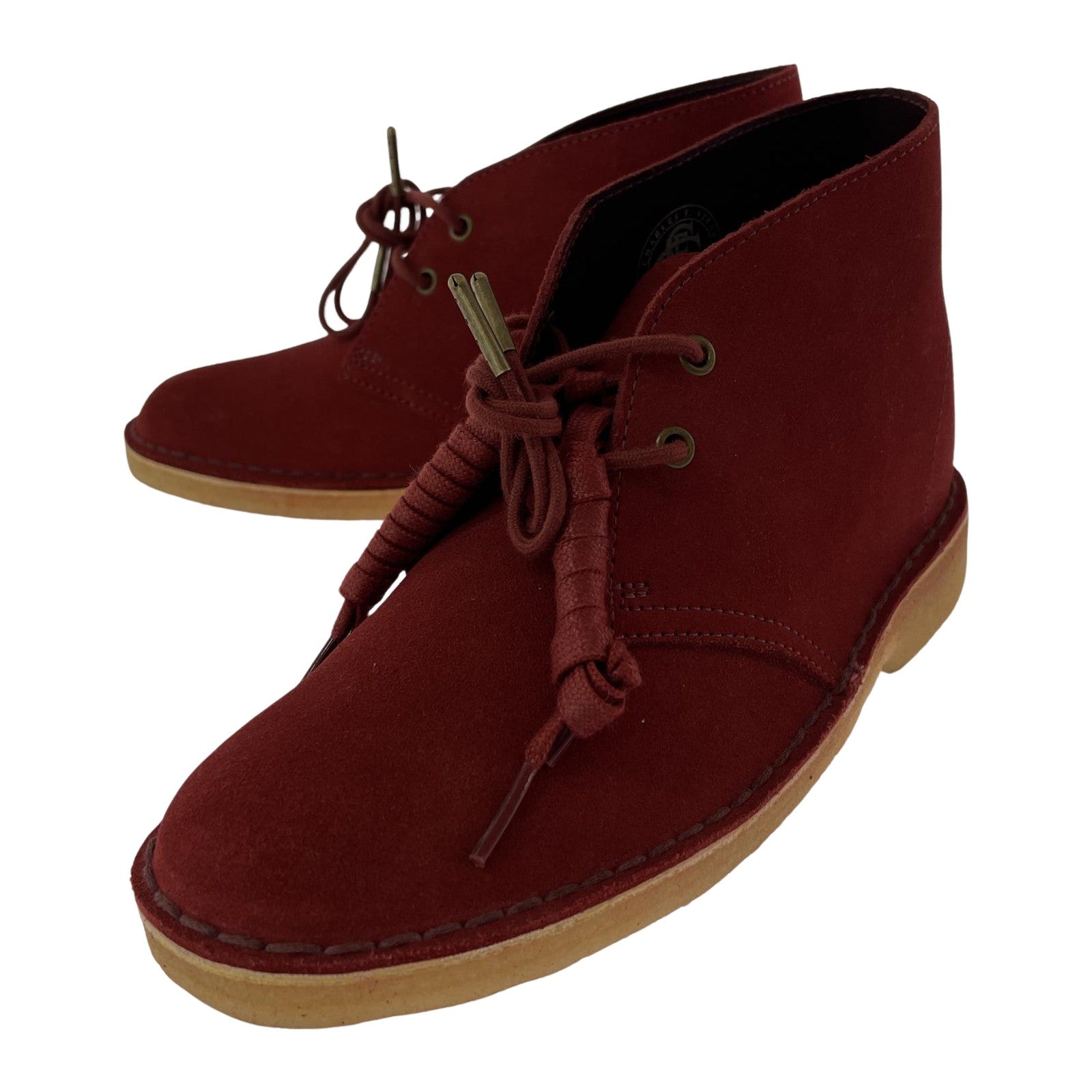 ブーツ Clarks Originals/デザートブーツ/23.5cm 23.5cm (US5 1/2 UK5 EU37) レッド
