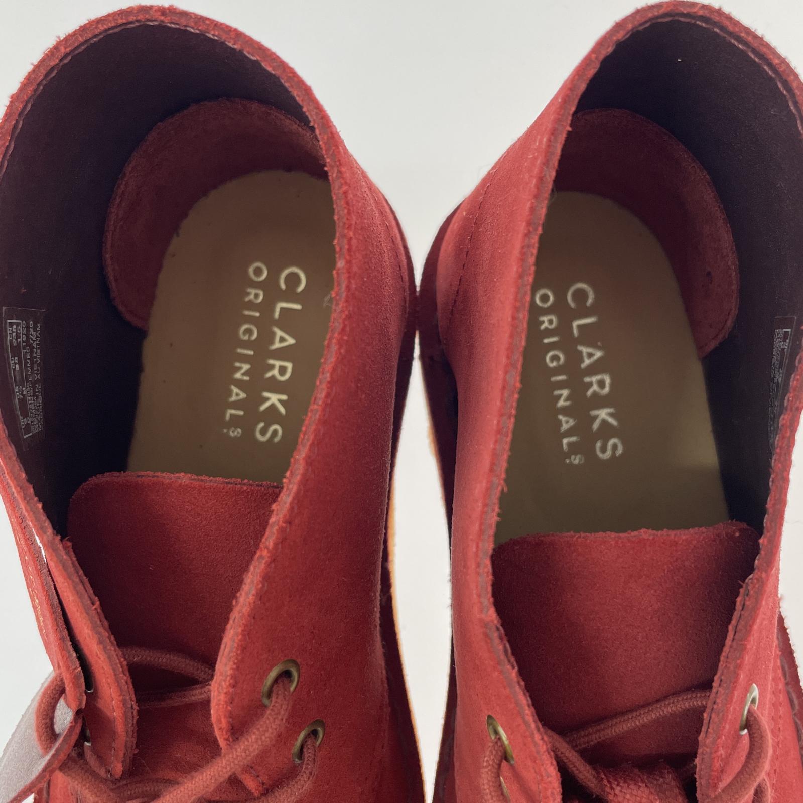 ブーツ Clarks Originals/デザートブーツ/23.5cm 23.5cm (US5 1/2 UK5 EU37) レッド