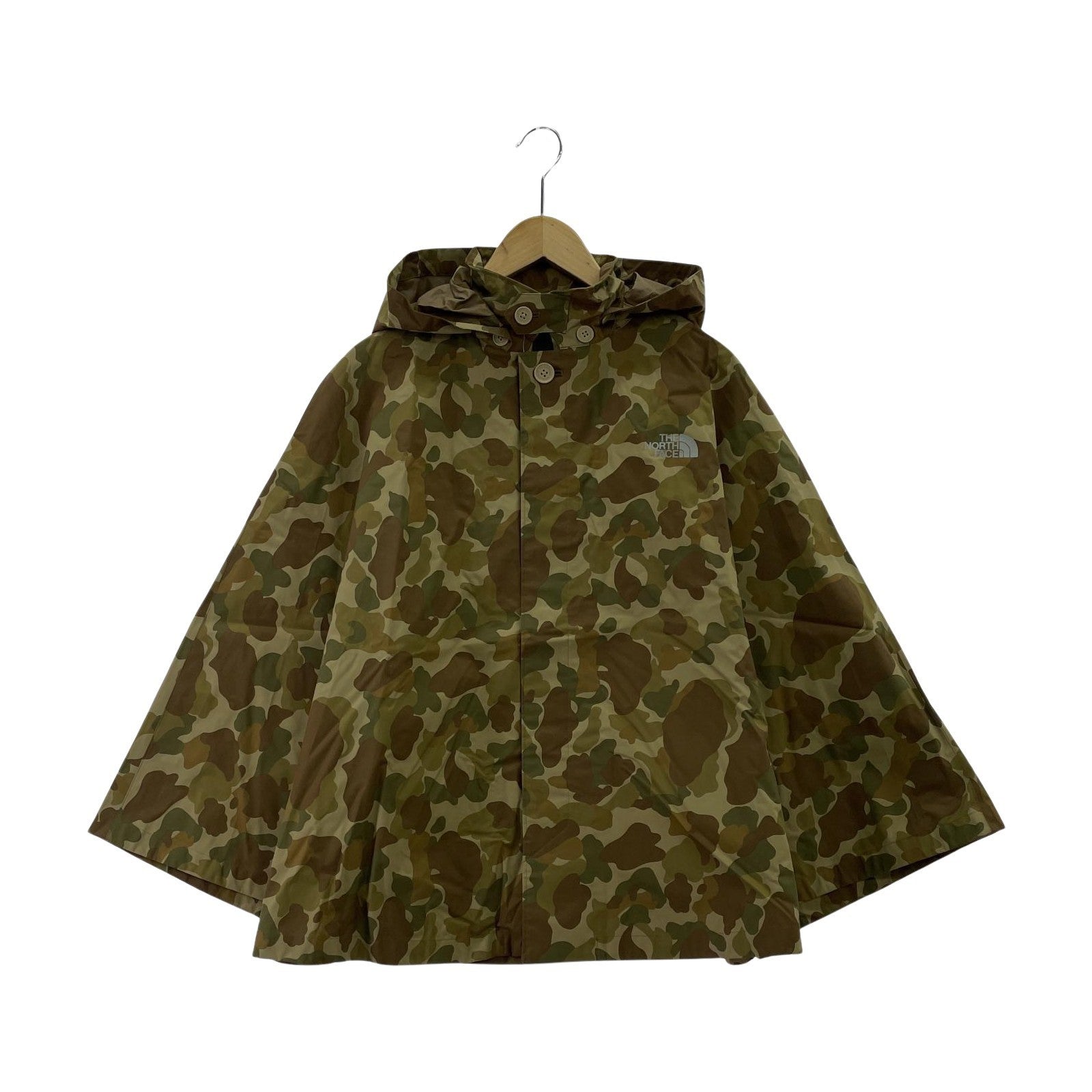 その他アウター THE NORTH FACE レインポンチョ 迷彩柄 M M マルチカラー