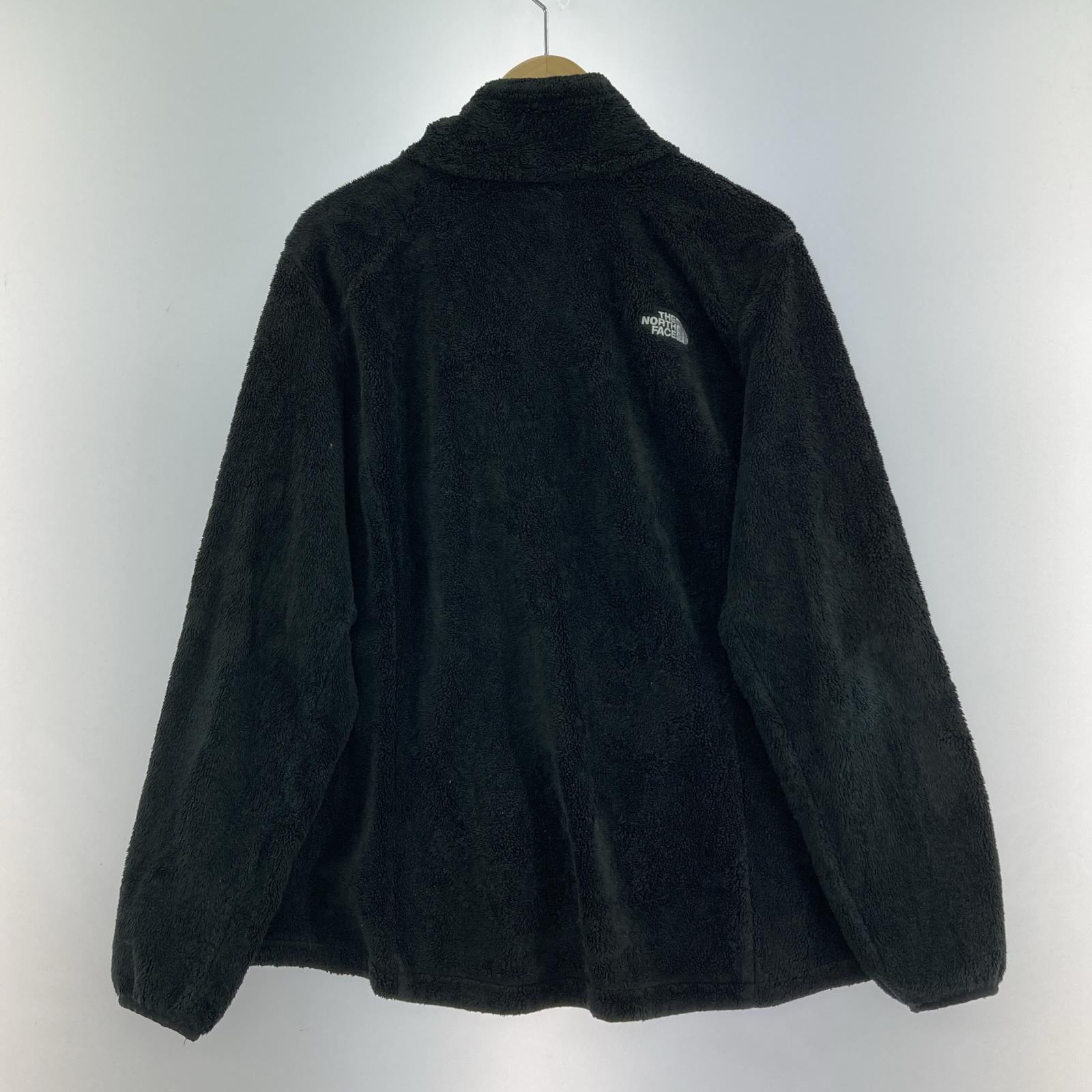 その他アウター the north face fleece jacket zipper 黒 XL ブラック
