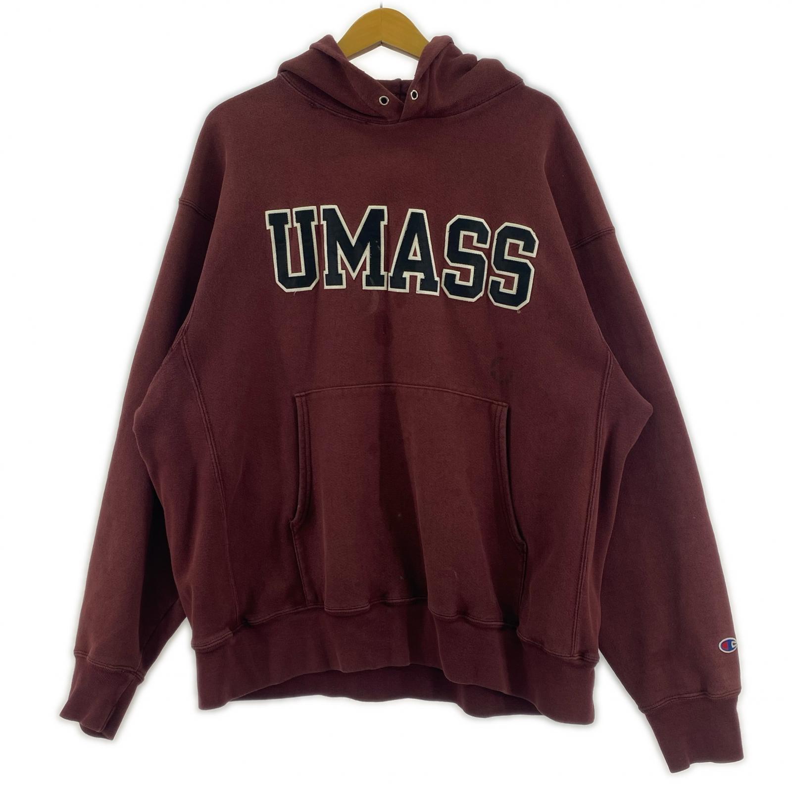 その他トップス 00s champion reverse weave hoo L レッド